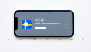 iOS 26 releasedatum i Sverige – exakt tid och EU-version