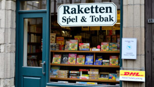 Raketen Spel och Tobak – öppettider, sortiment, DHL-ombud