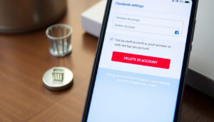 Ta bort Facebook-konto – Så här gör du steg för steg